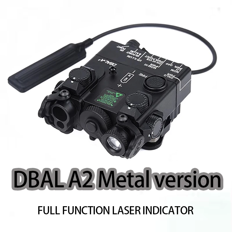 

DBAL-A2 Full Function Metal Laser Red Green Blue Visible Laser&IR Laser&White Flashlight DBAL A2 Laser Tactical Equipment
