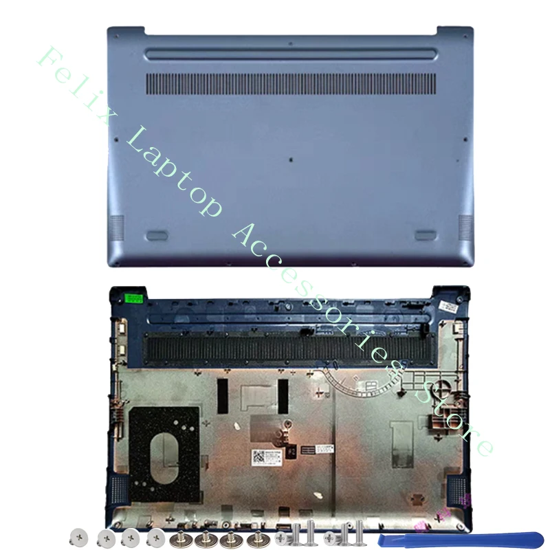 Couverture arrière et panneau de couverture LCD, charnière de couverture, assistance de l'hypothèse, couverture astronomique, bleu, Lenovo 330S-14, apad 330S-14IKB, tout neuf