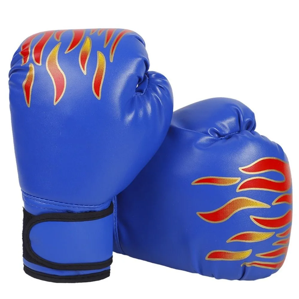 

Karate Equipment Muay Thai Kickboxing Gloves PU Leather Breathable Sparring Gloves Unisex Red/Blue Boxing Gloves Boxing Training