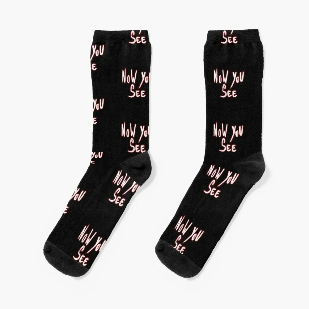 

NOW YOU SEE Socks golf hockey custom sports Socks Girl Men's