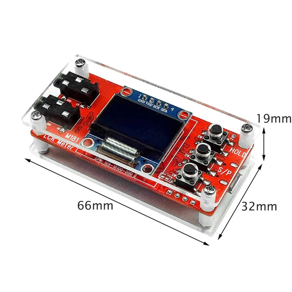 M181 LCR Bridge Tester Module High Precision Inductance Capacitance Meter USB Power Supply DC 5V Welded DIY Kit