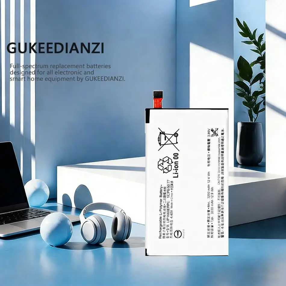 

Аккумулятор для мобильного телефона Sony Xperia XZ3 H8416 H9436 H9493 LIP1660ERPC, долговечный, 3200 мАч