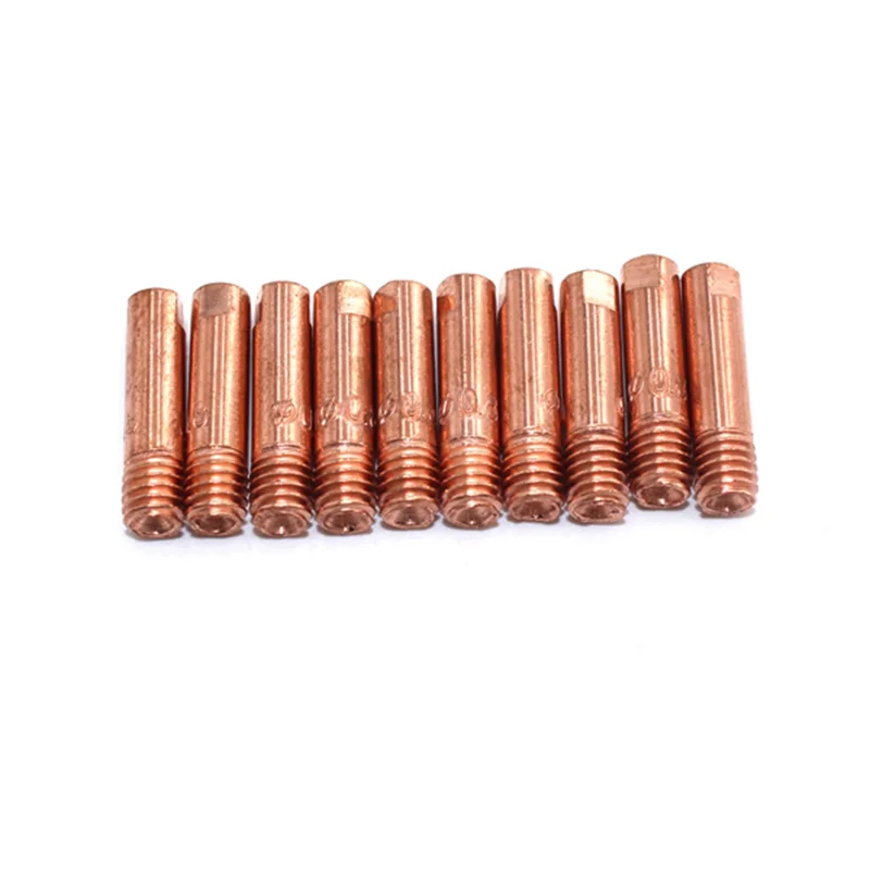 ABLN-24PCS consumibles de soplete de soldadura 15AK soporte de punta de boquilla de Gas de soplete MIG de 15AK accesorios de repuesto de soplete de soldadura MIG