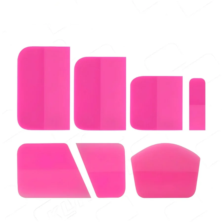 

Набор из 7 скребков для PPF пленки, инструмент для невидимой защиты кузова автомобиля, инструмент для мойки и чистки автомобиля