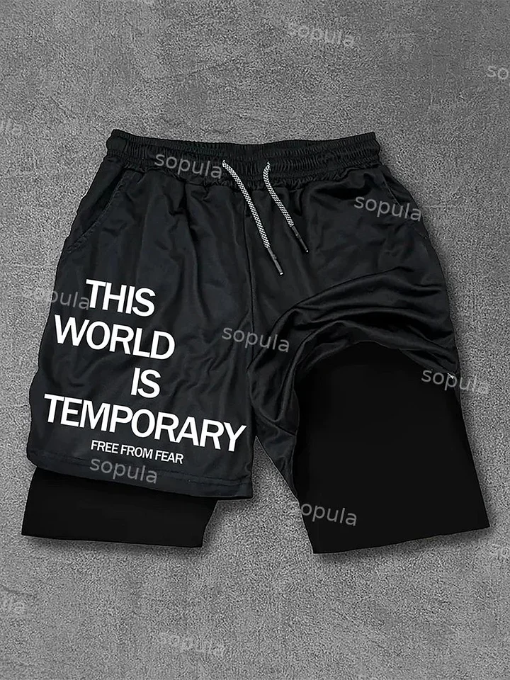 

2025 Summer Hot-selling Men's Casual Street Shorts 3D Printing Double-layer Breathable Beach Shorts Comfortable Fitness Shorts