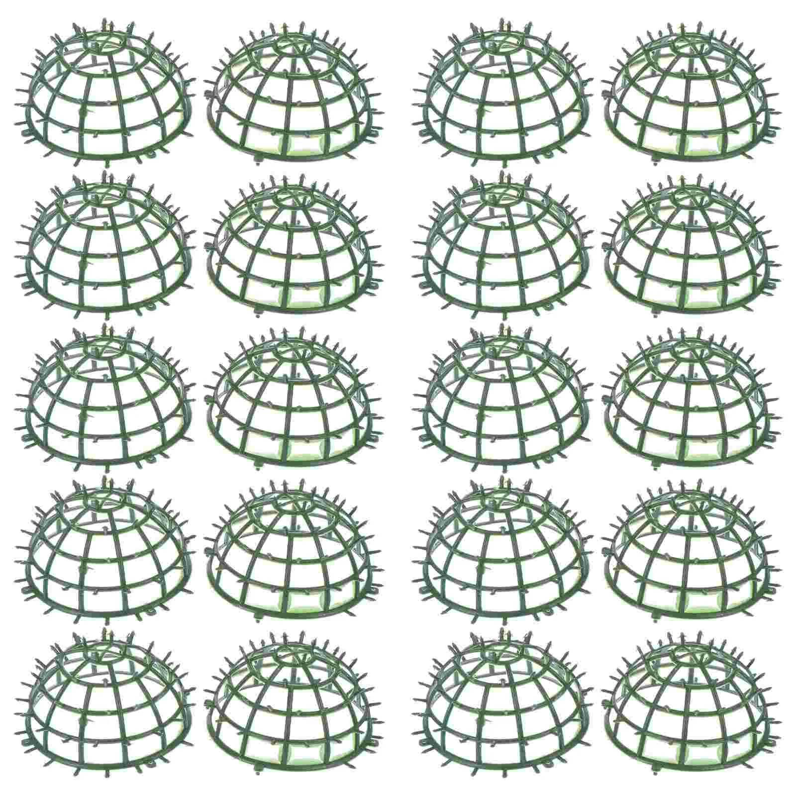 

Floral Wire Wreaths Forms Plastic Ball Rack Flower Garland Wedding Ornament Bouquet Balls Grass Frame