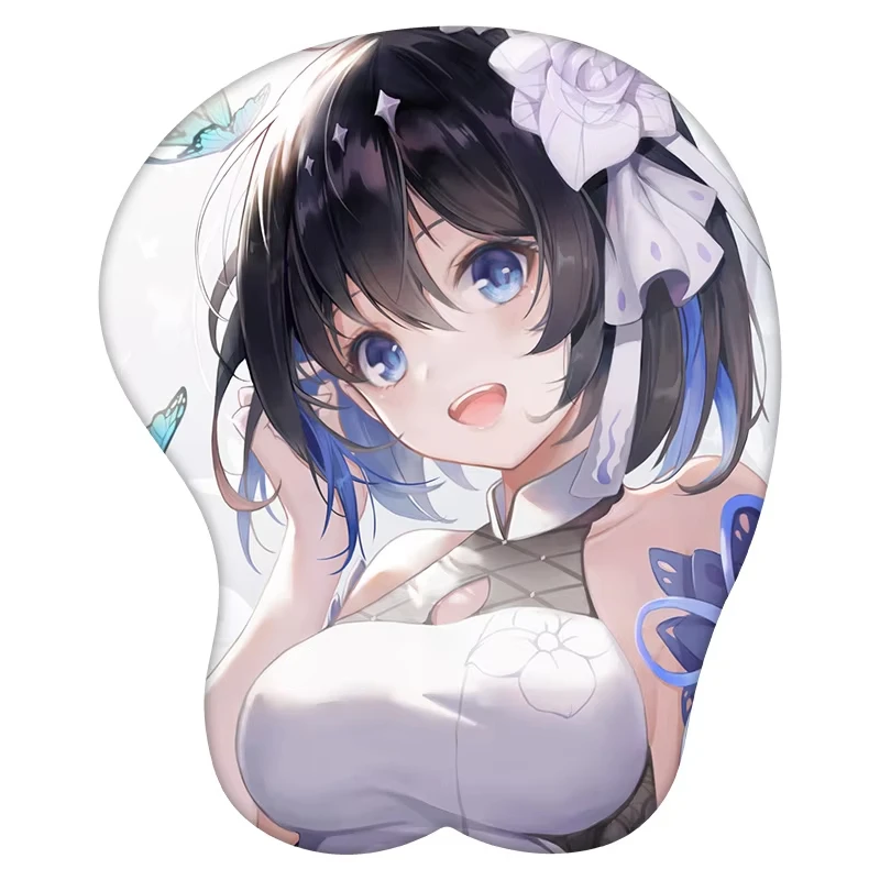 

Seele Vollerei Honkai Impact 3rd 3D Mouse Pad Anime Mousepad Wrist Rest Silicone Sexy Creative Gaming Mat Gift
