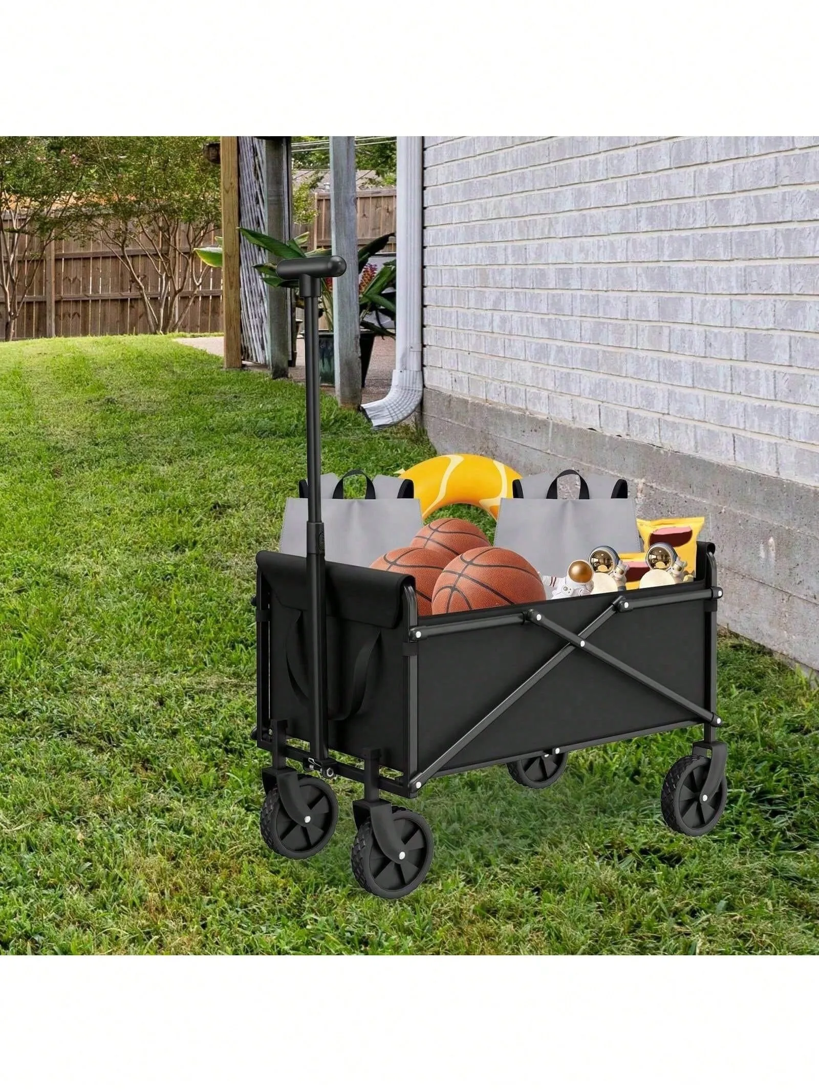 Wytrzymały, składany wózek tra – Sports Equipment Trolley recenzja i cena