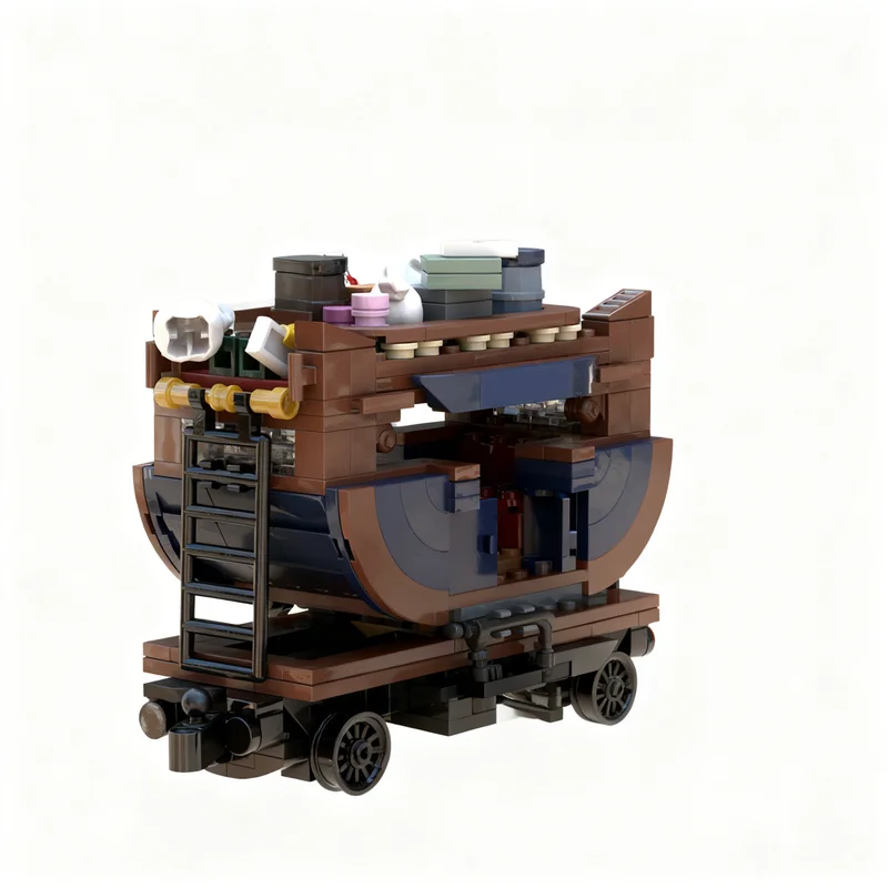 ตัวต่อ MOC SHB ซีรีส์ 1 รถไฟไปรษณีย์ 429 ชิ้น ของเล่นตัวต่อ ของขวัญคริสต์มาส สำหรับเด็ก