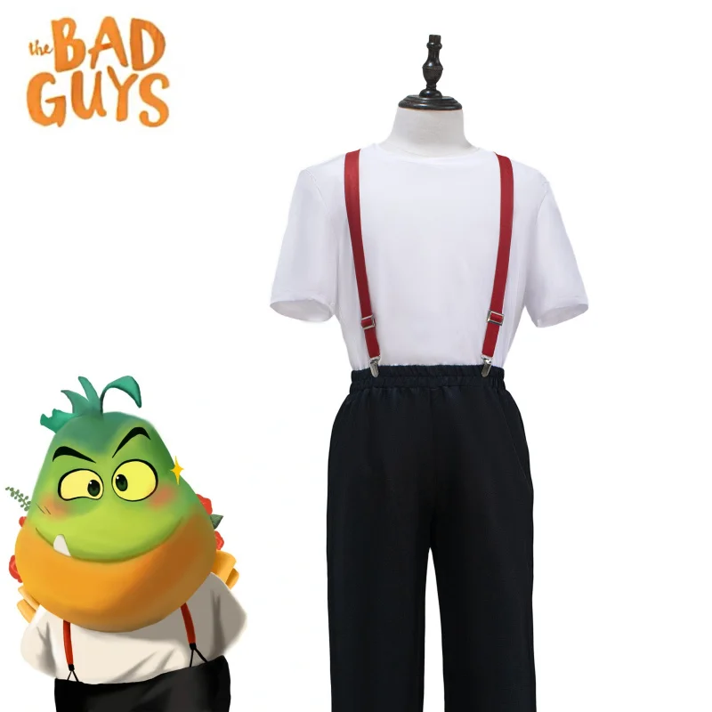 Костюм Bad guys League 2cos, костюм пираньи для косплея, аниме, анимационный костюм для выступления, костюм для выступления на сцене, Cosbao