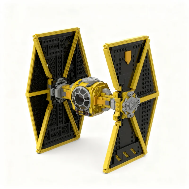 

684PCS MOC Space Battle Mining Guild TIE Model DIY Creative Ideas Child Toy Assembly Puzzle Birthday Gift Custom Kids Building