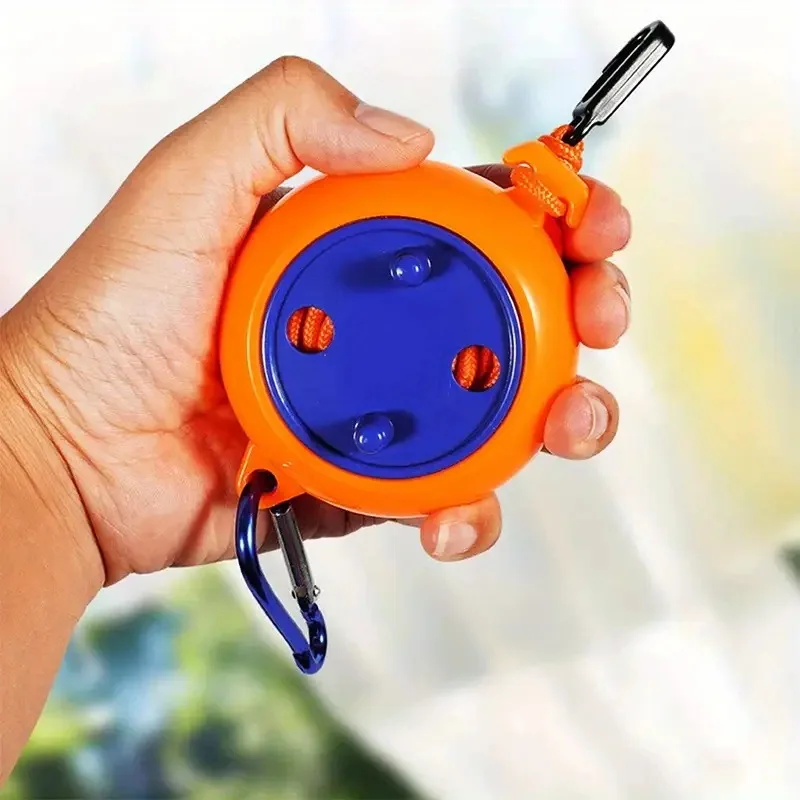 YJQ Travel Portable Non-Slip Clothesline Business Trip Portable Indoor and Outdoor Punching Free Clothesline