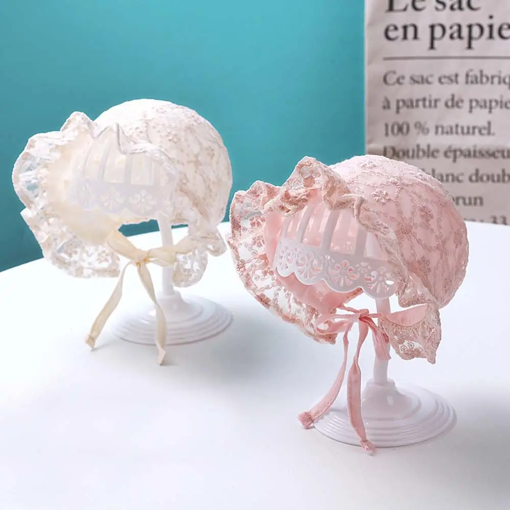 

Дышащие аксессуары для фотосессии новорожденных девочек: хлопковая шапочка-чепчик для младенцев, солнцезащитная кепка