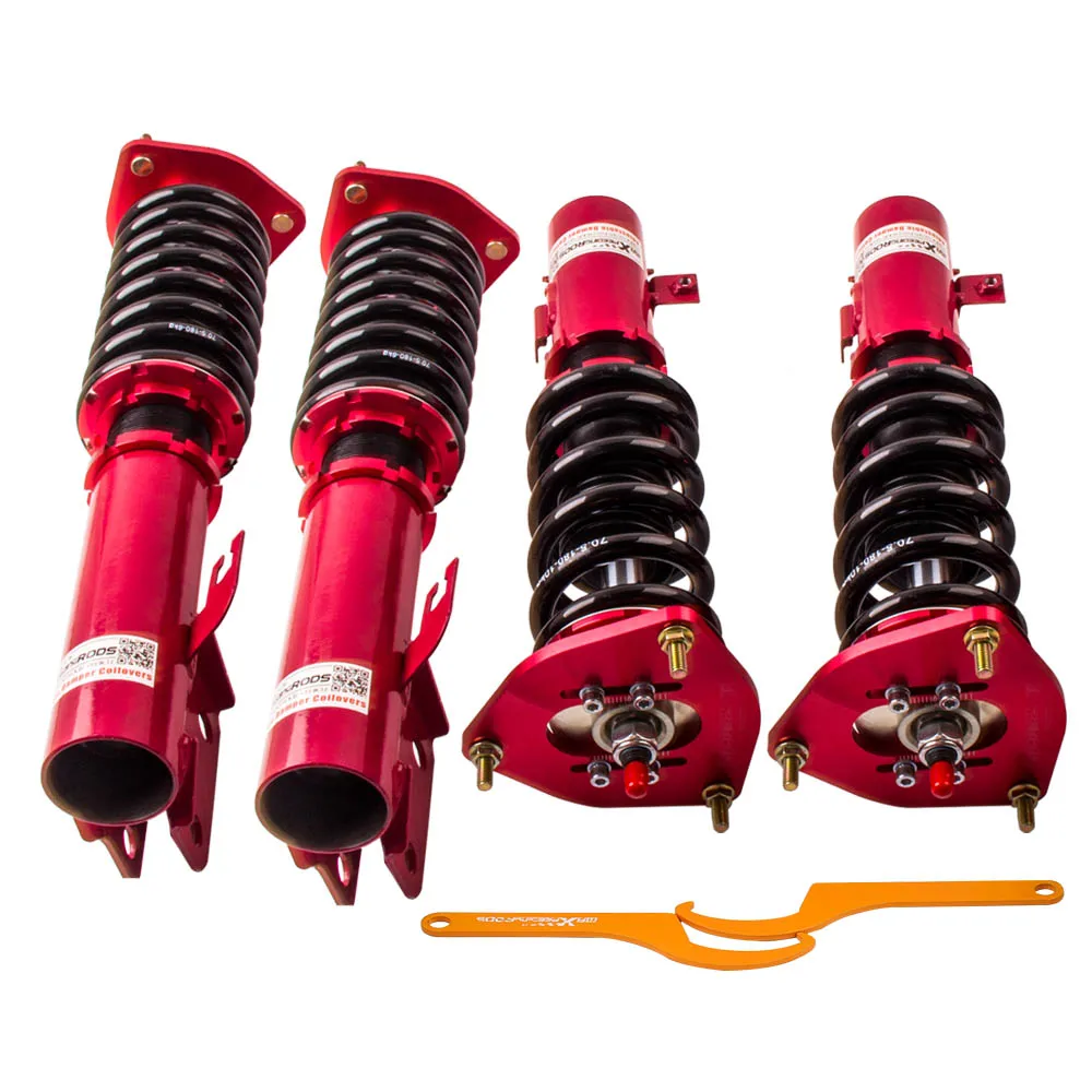 24 Ways Adjustable Damper Coilovers for Subaru Impreza WRX GC8 STI 1993-01 Suspensions Coilover Shock Absorber Coilovers