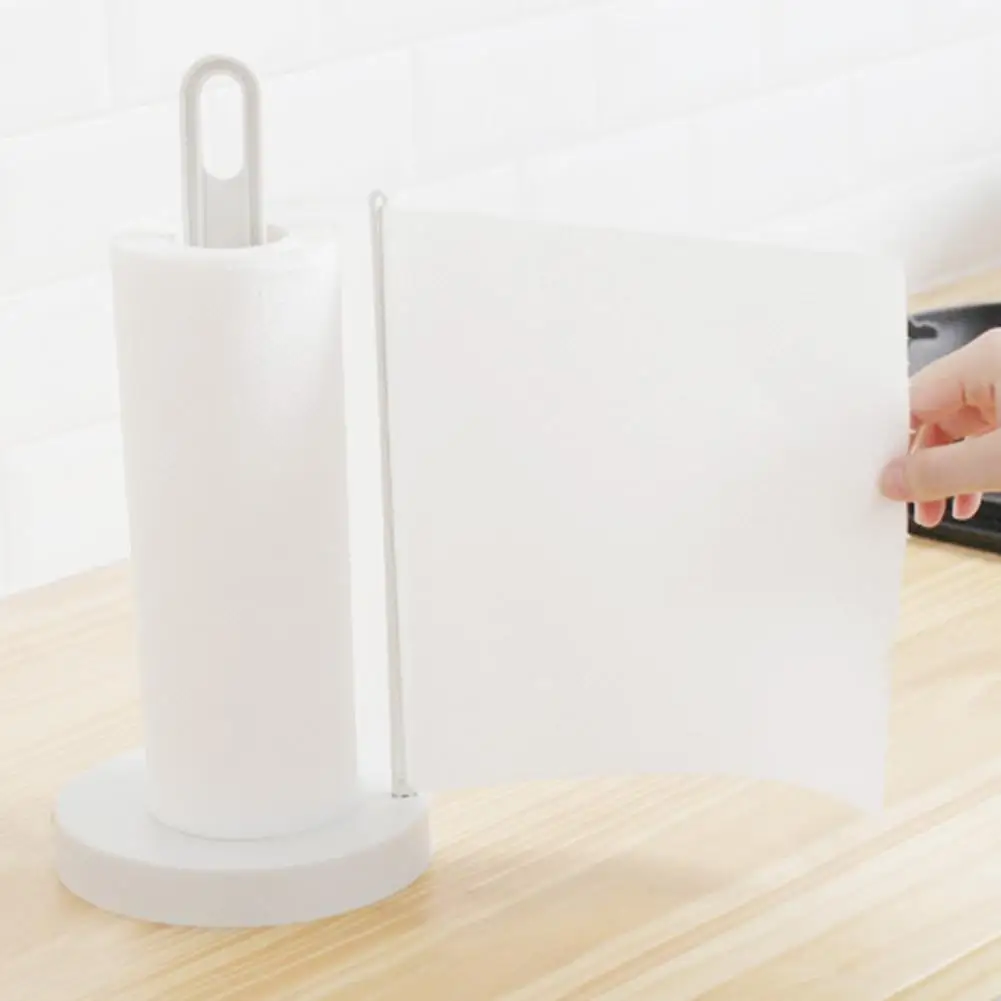 Paper Holder Roll Paper Rack Tissue Stand Nails-free Stand-type Roll Paper Stand Stand-type Kitchen Bathroom Paper Tissue Boxes