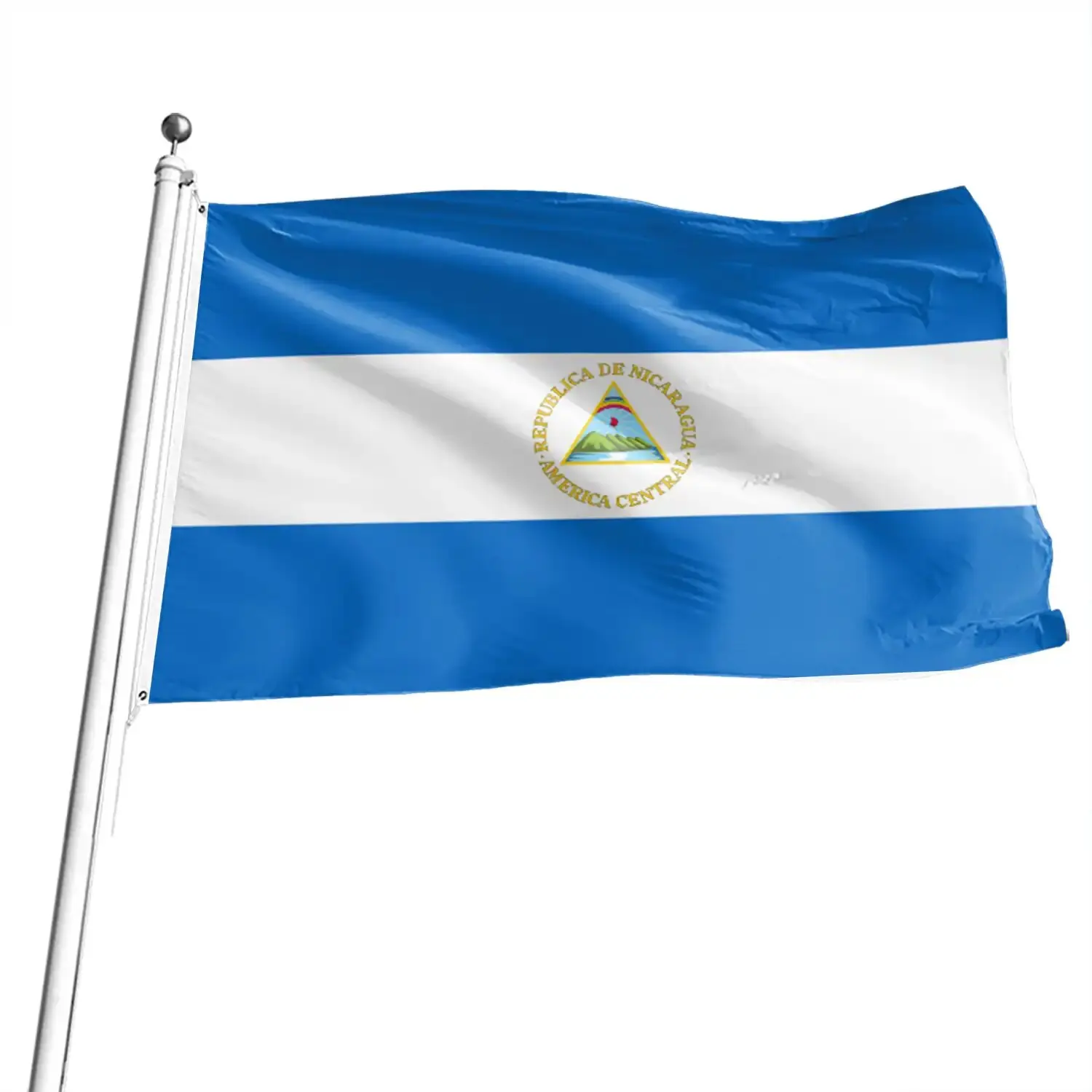 5 Pcs/lot Nicaragua National Flag 90x150cm Nicaragua Flag The Republic of Nicaragua National Flag wholesale