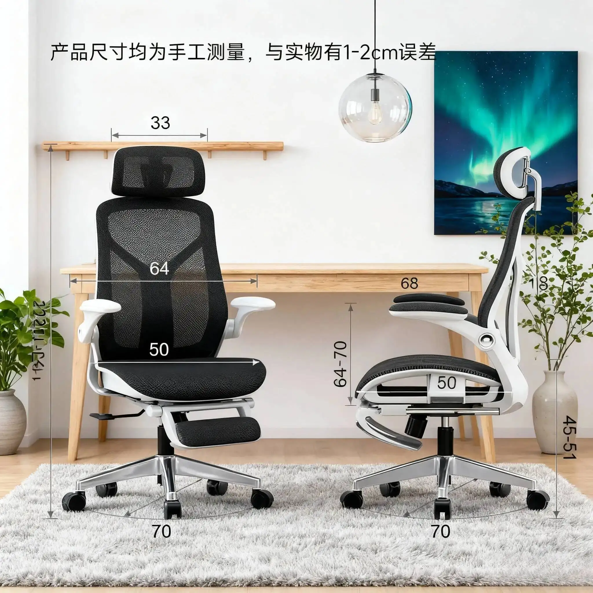 

Footrest Reclining Chaises Furniture Swivel Chair Office Gaming Desk Table Armchair for Bedroom Chaise Gaming De Bureau SIDIZ