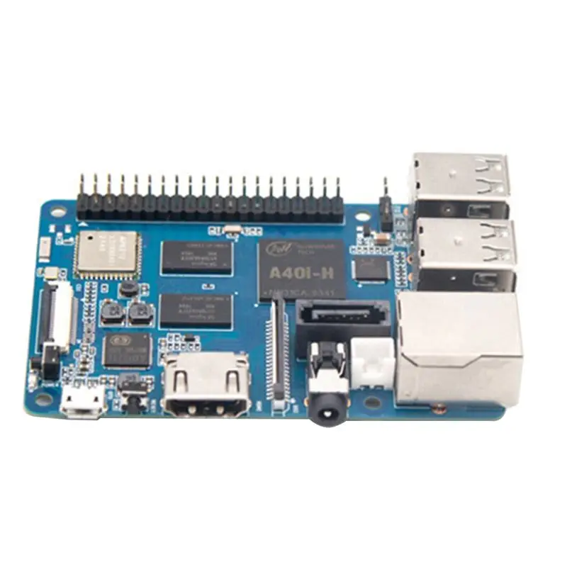 

ELECT-For Banana Pi BPI M2 Berry 1GB DDR3 SDRAM Development Board Allwinner A40I Quad Core ARM Cortex A7 CPU Motherboard