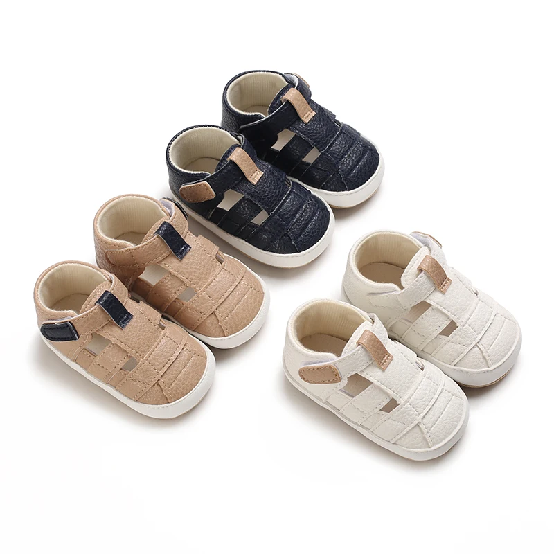 

Summer Baby Walking Shoes 1-Year-Old Soft Rubber Sole Non Slip And Non Falling Sandals