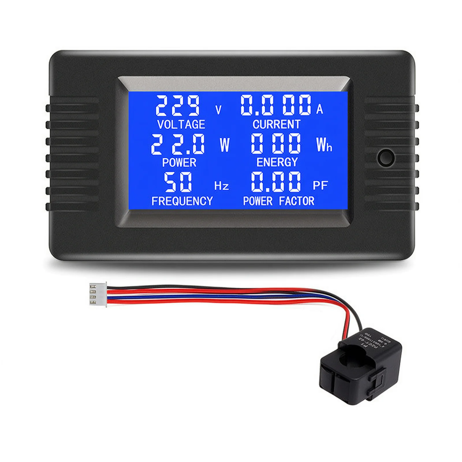 Electricity Usage Monitor, Home Digital Multimeter Tester Electricity Power Consumption Meter Energy Monitor LCD Battery