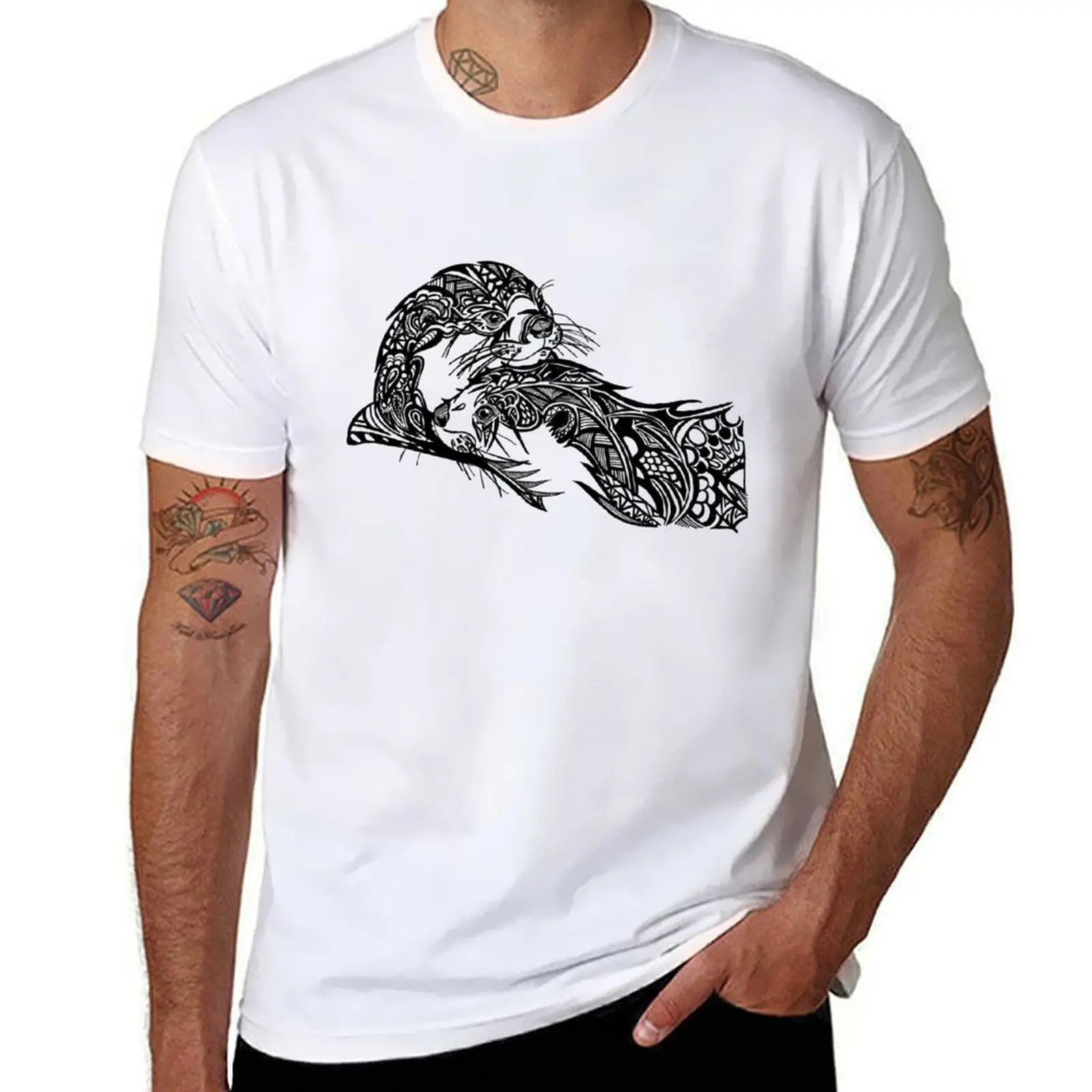 

t essential t man funny for shirt shirts T-Shirt graphic Significant Otter