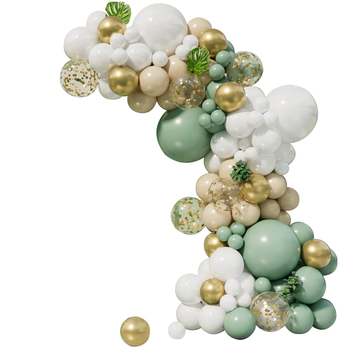 Sage Green Macaron Balloon Garland Arch Wedding Birthday Party Decor Kids Birthday Wedding Supplies Latex Ballon Baby Shower
