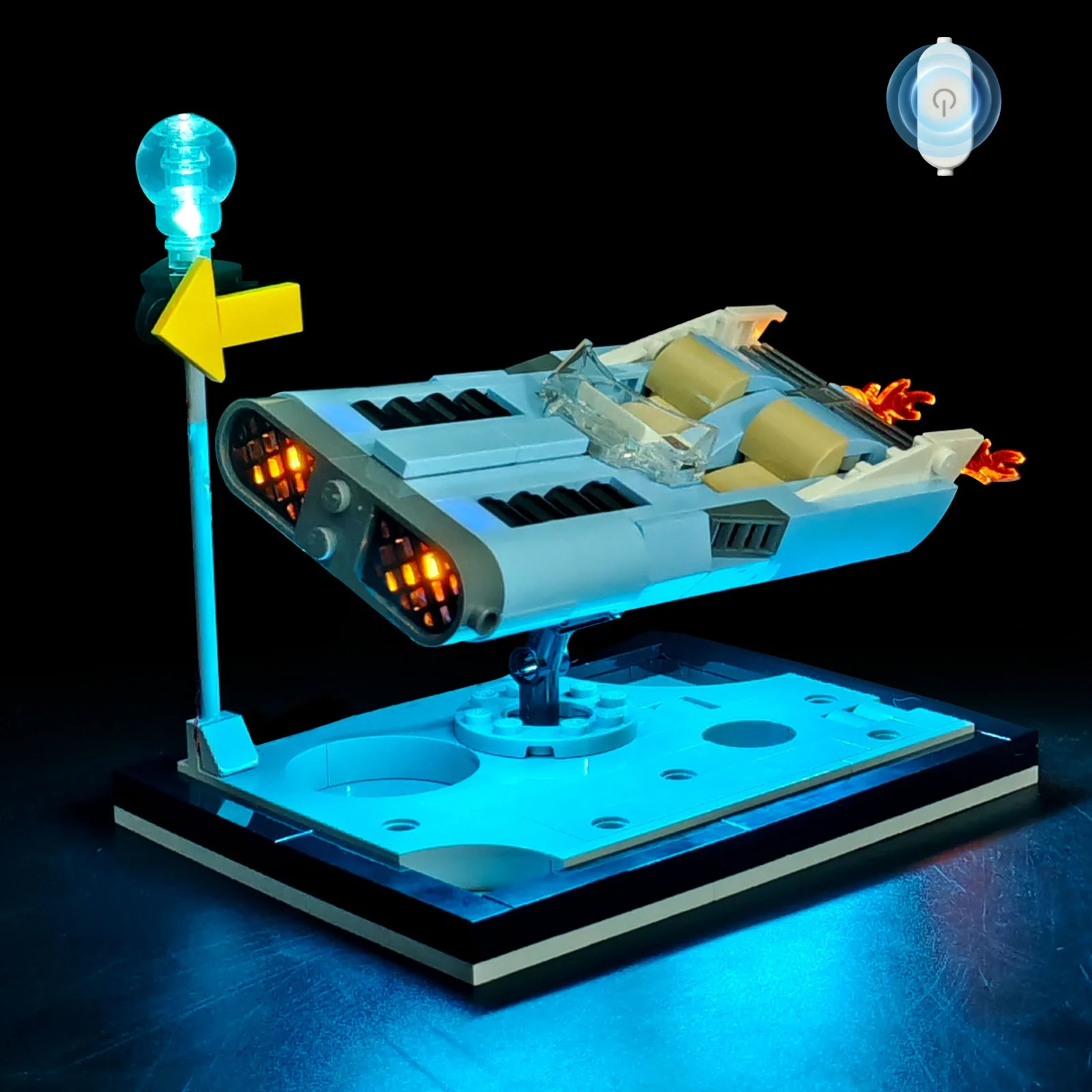 

LYBMTWF LED Lighting Kit Compatible with Lego 40789 Flying Moon Car (NOT Include The Model Bricks)