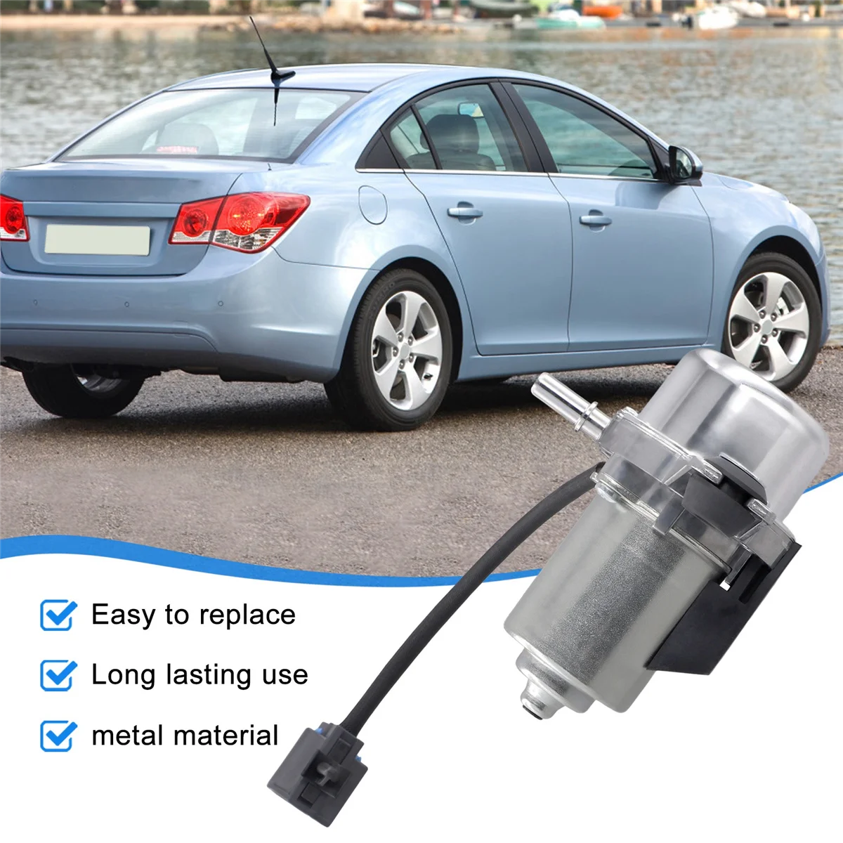 

#85J Automotive Parts & Accessories,UP28 Electronic Brake Vacuum Pump for Chevrolet CRUZE (J300),Silver