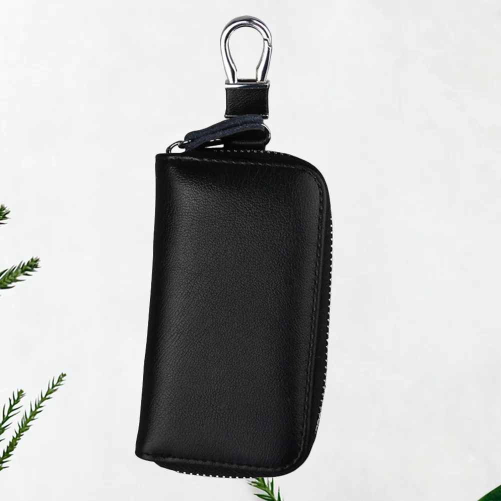 

Car Key Holder Strong Zipper Closure Key Pack Stylish Protection Against Loss Convenient Waist Carry Pouch for Men
