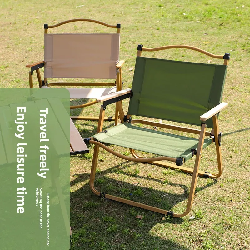 Outdoor Courtyard Folding Chair Portable Fishing Camping Leisure Customizable Camping Chairs Foldable Chair Beach Chairs