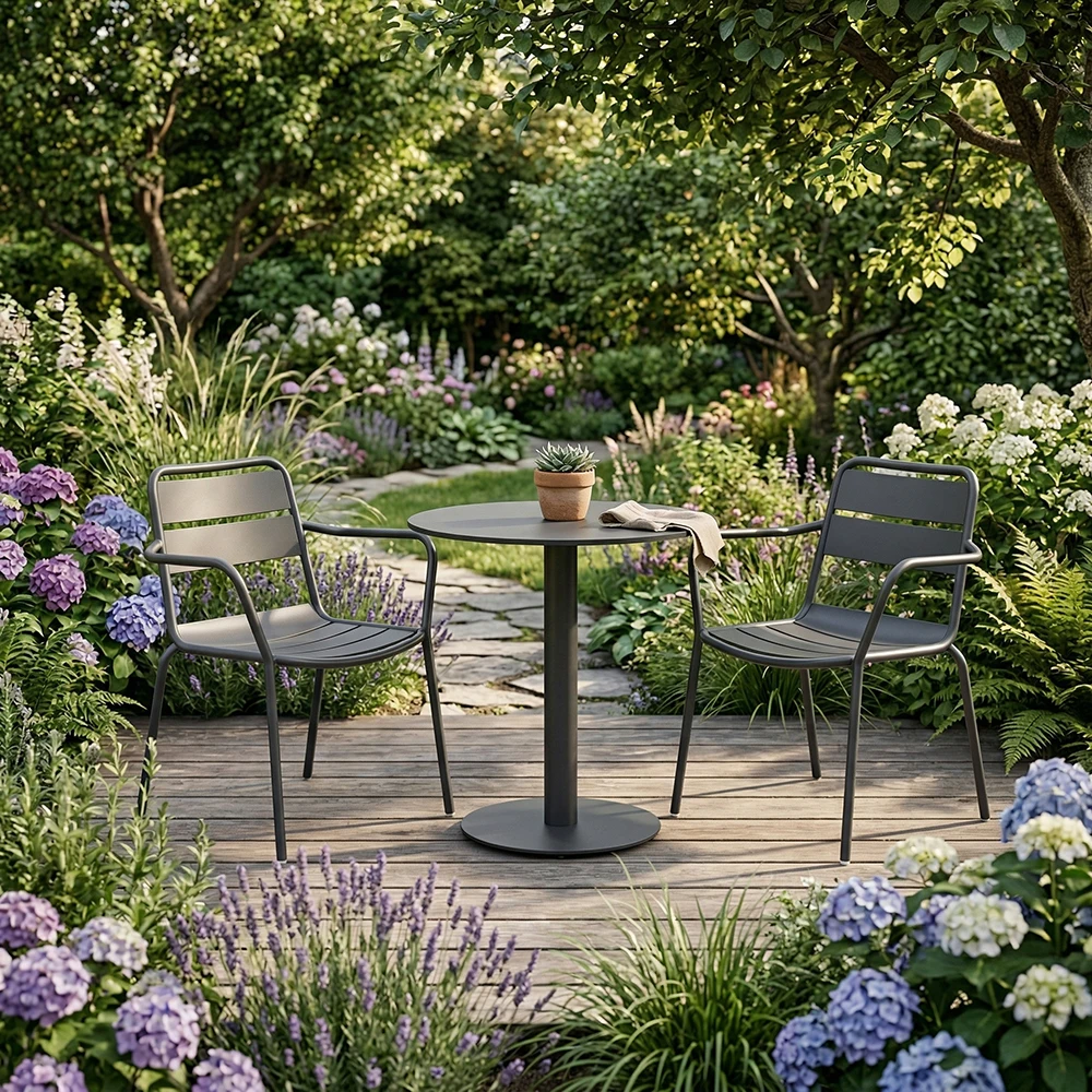 Inclusief fauteuil, zijstoel,  - Outdoor Furniture Metal Chairs recensie en prijs