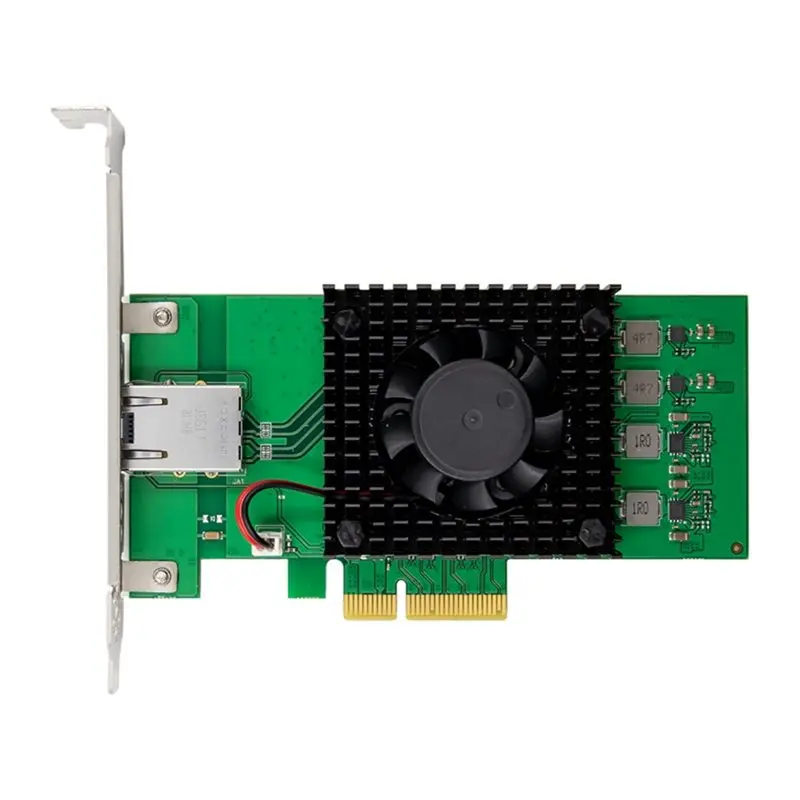

AED6-Pcie X4 X540-T1 10GB Ethernet Server Network Card Single-Port 100/1000/10000Mbps Supports UEFI For Win7/8/10