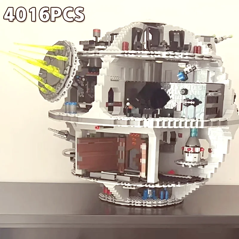 

Galaxy Plan UCS Spaceship Building Blocks 4016pcs Platform Assembly Bricks Model 75159 Toys For Adults Birthday Christmas Gifts