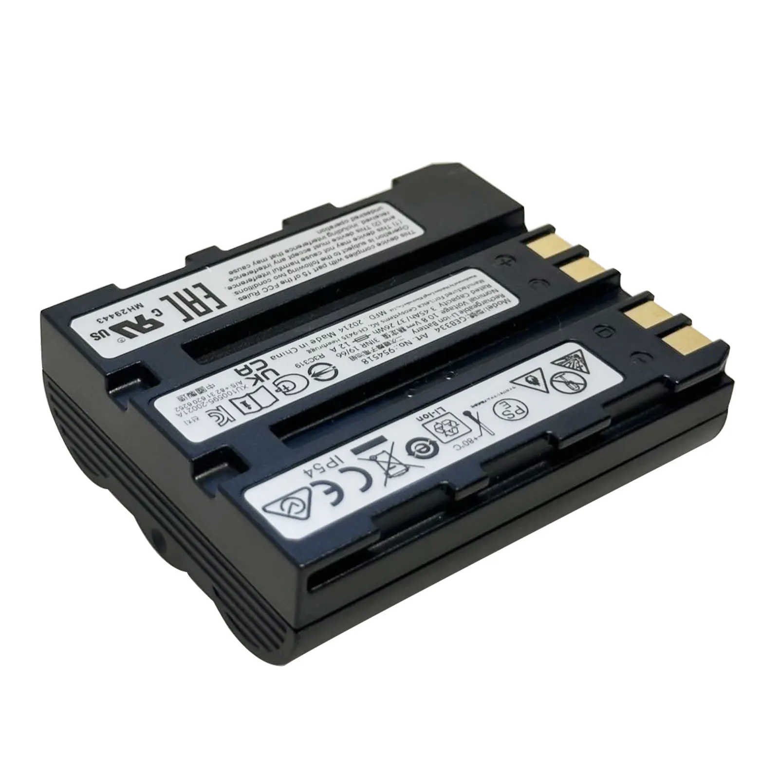 بطارية 3450 مللي أمبير في الساعة GEB334 لمحطة إجمالية من النوع السويسري GPS TS03 TS07 TS10 iCB70 CS20 LS10/15 Level RTC360 ماسح ليزر 10.8 فولت