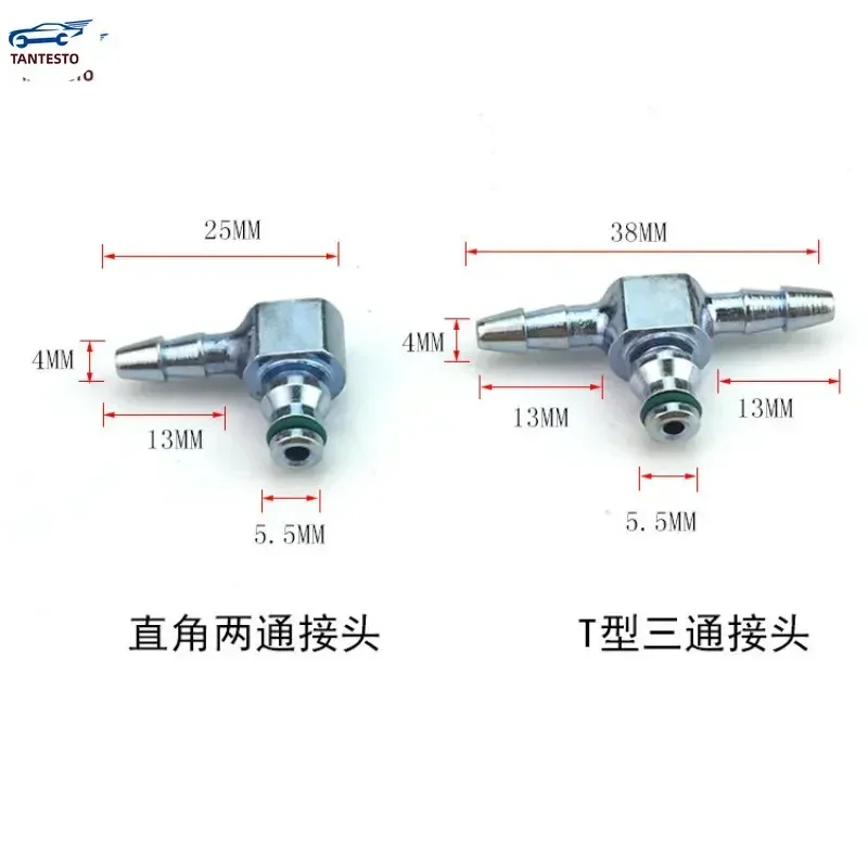 1PCS Diesel Common Rail Injector Return Joint 2 Ways 3 for 0445 110