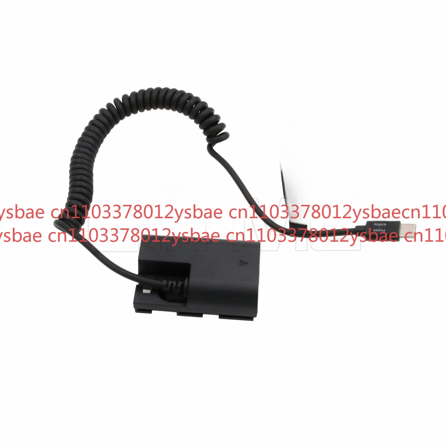 PD QC USB C LP-E6 DC Coupler Dummy Battery for Canon R5 5D3 7D SmallHD Monitor
