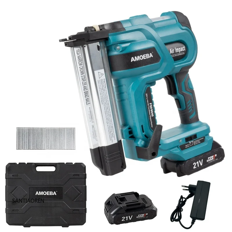 

2025Heavy Duty Power PASLOD NAIL GUN Nail Gun Cordless Air Nail Gun for Wood Power Tools Set