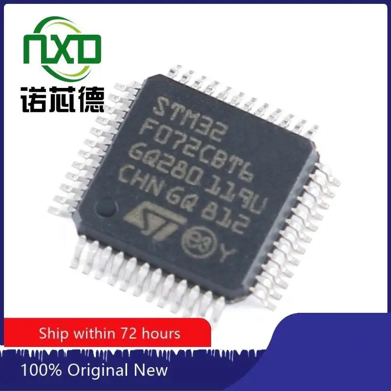 10PCS/LOT   STM32F072CBT6 LQFP-48 new and original integrated circuit  IC chip component electronics professional BOM matching