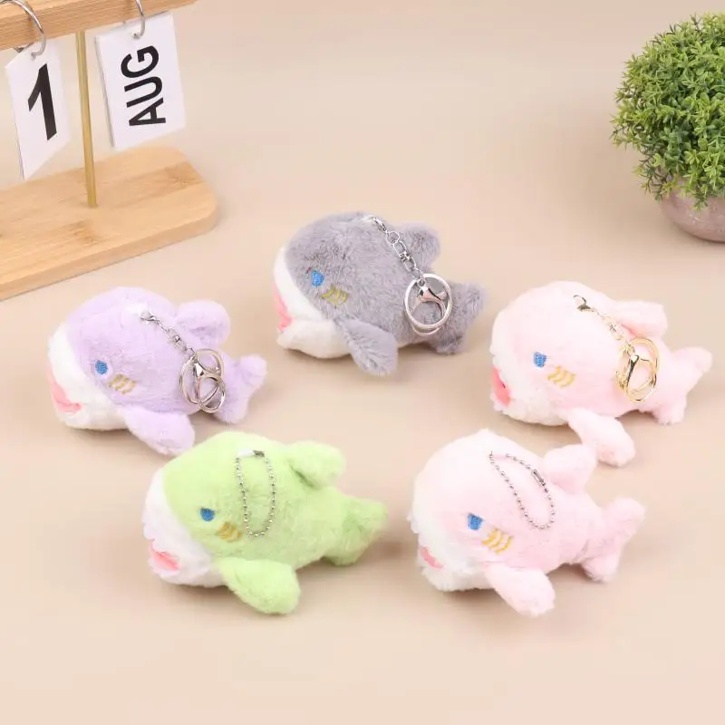 

Цельная мягкая мультяшная кукла с изображением кита, рюкзак, брелок, милая имитация акулы, плюшевые игрушки, сумка, подвеска, детские подарки на день рождения