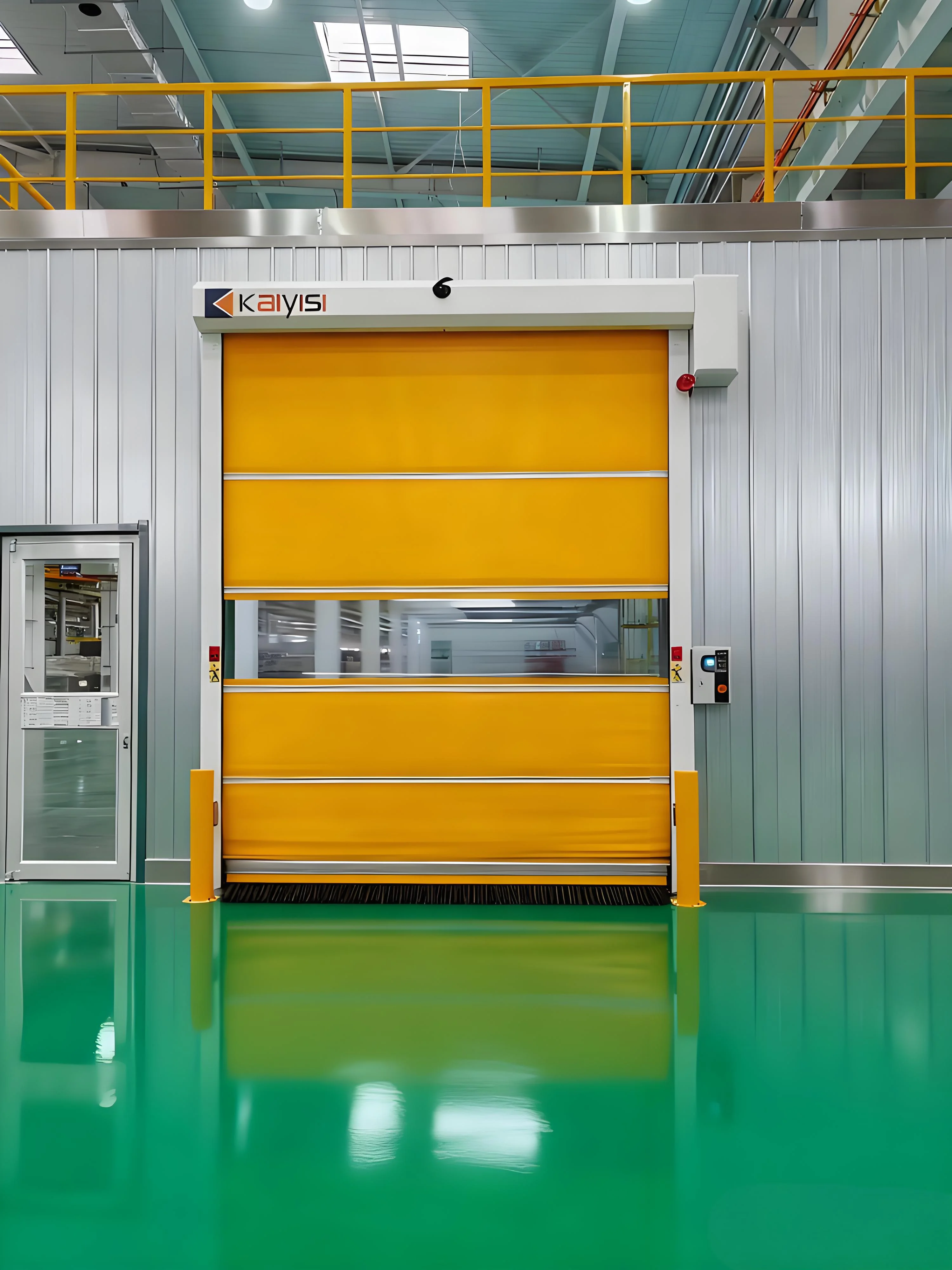 Industrial PVC Fabric Door Curtain Transparent Strip Sliding Doors Curtain Stainless Hanger Plastic Magnetic Soft Folding