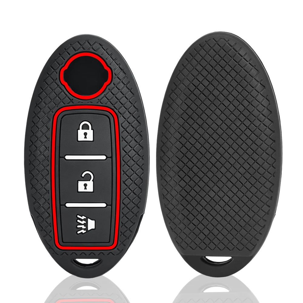 Car Key Case Cover Shell for Nissan Qashqai X-Trail T32 T31 Juke J10 J11 Kicks Tiida Micra Altima Pathfinder Note for Infiniti