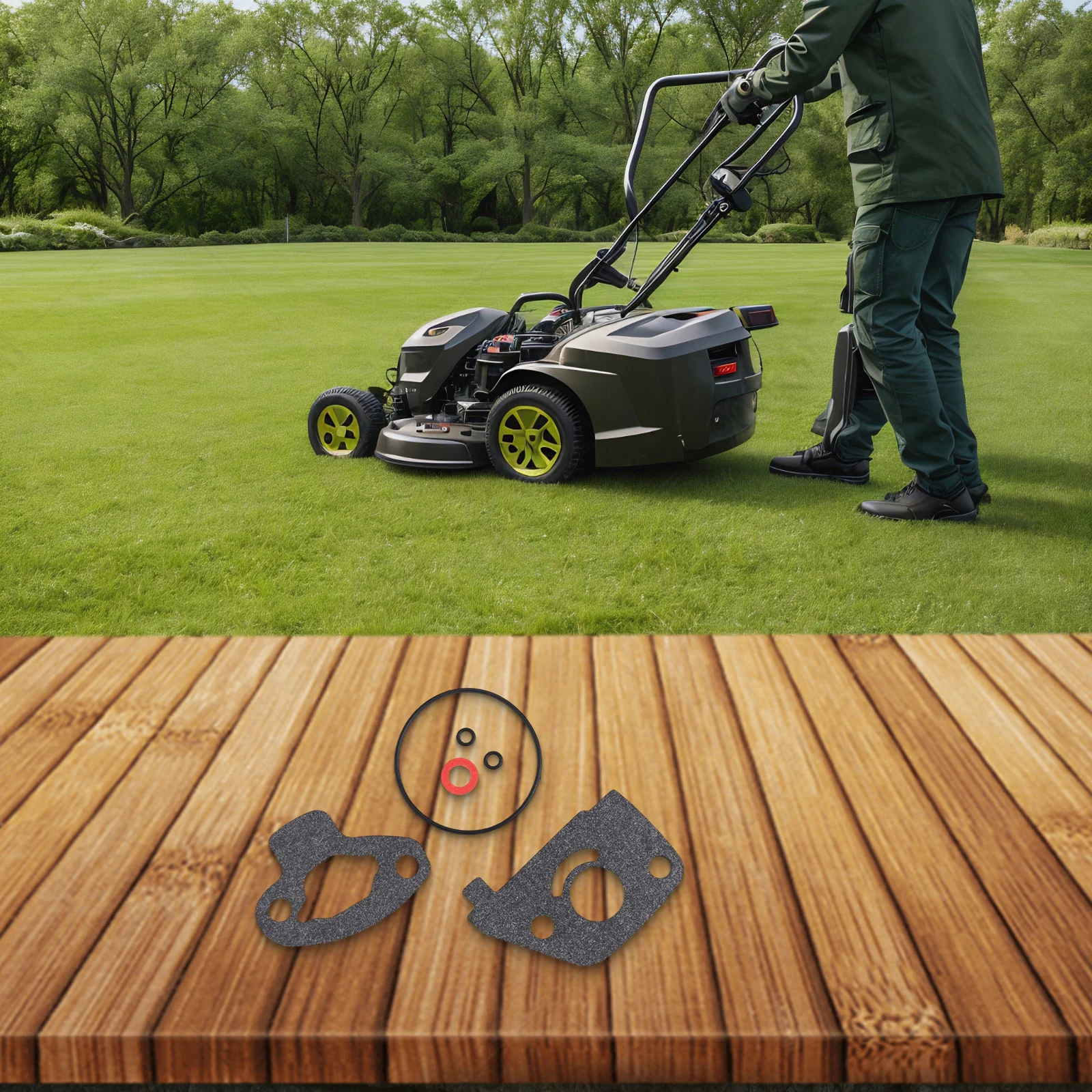 Bowl Gasket Gaskets Compatible Generator Easy Installation High-quality Rubber Reliable Performance Carburetor