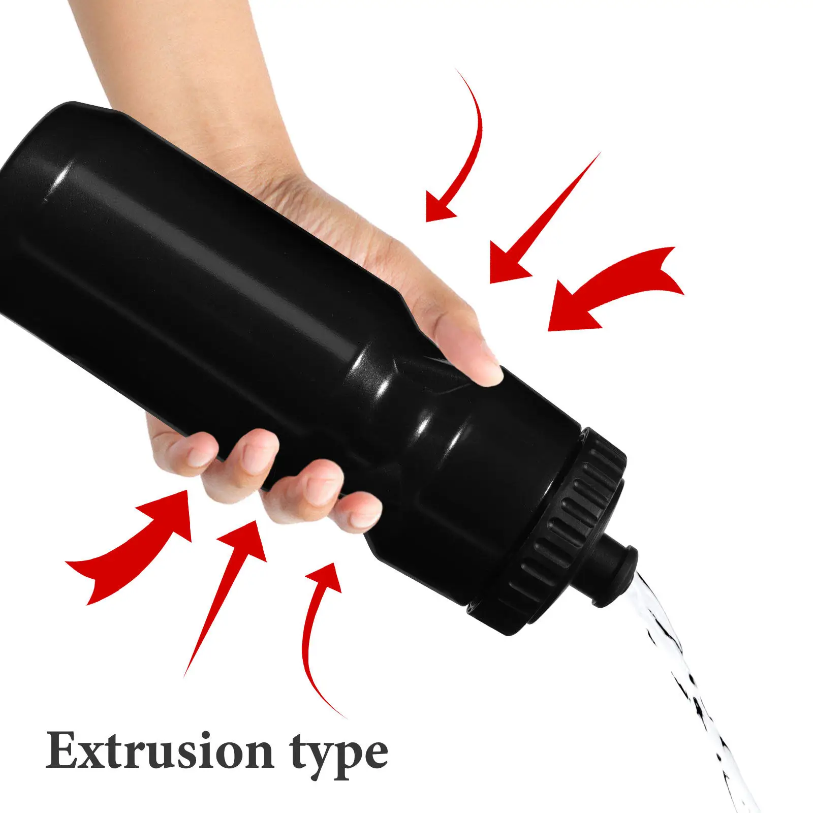 

Спортивная портативная велосипедная бутылка для воды из полипропилена, эргономичная, герметичная, для фитнеса, бега, тренажерного зала, большая емкость, для питья на открытом воздухе