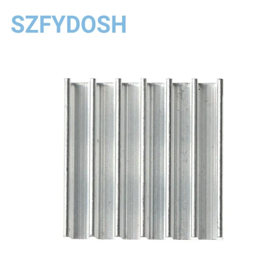 10PCS Heatsink Radiator Cooler Radiator 20x20x6MM High Quality Silver Heat Sink