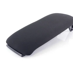 Car Armrest Latch Cover Soft Cloth/PU Leather Center Console Armrest Storage Box Lid Cover For Audi A6 C5 1998-2005 4B0864245AG