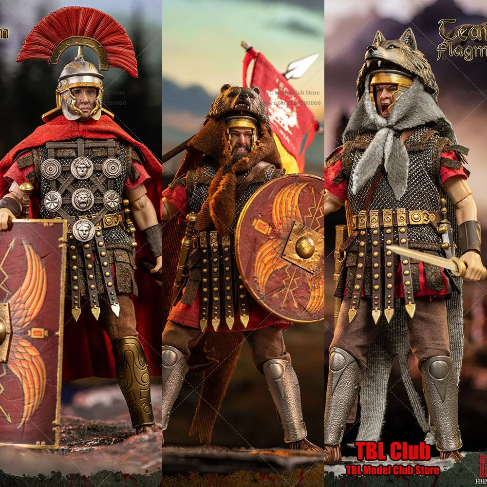 HHMODEL HH18069 HH18070 HH18071 1/12 Collectible Imperial Legion Centurion Flagbearer 6'' Full Set Male Soldier Action Figure