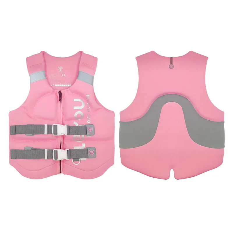 

Life Jacket Super Buoyancy Neoprene Life Jacket for Adult Surf Raft Kayak Fishing Jet Ski Water Sport Swimming Premium Life Vest