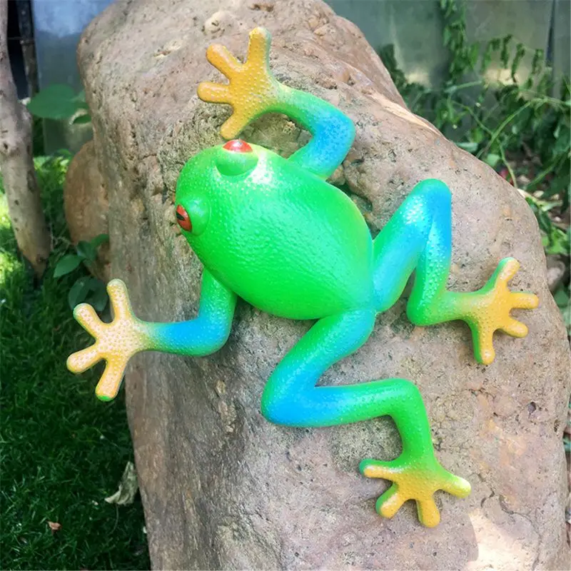 

Kids Antistress for Frog Set Toy Squeeze Rubber for Frog for Play Decompression Joke Gag Toy Training Game Set