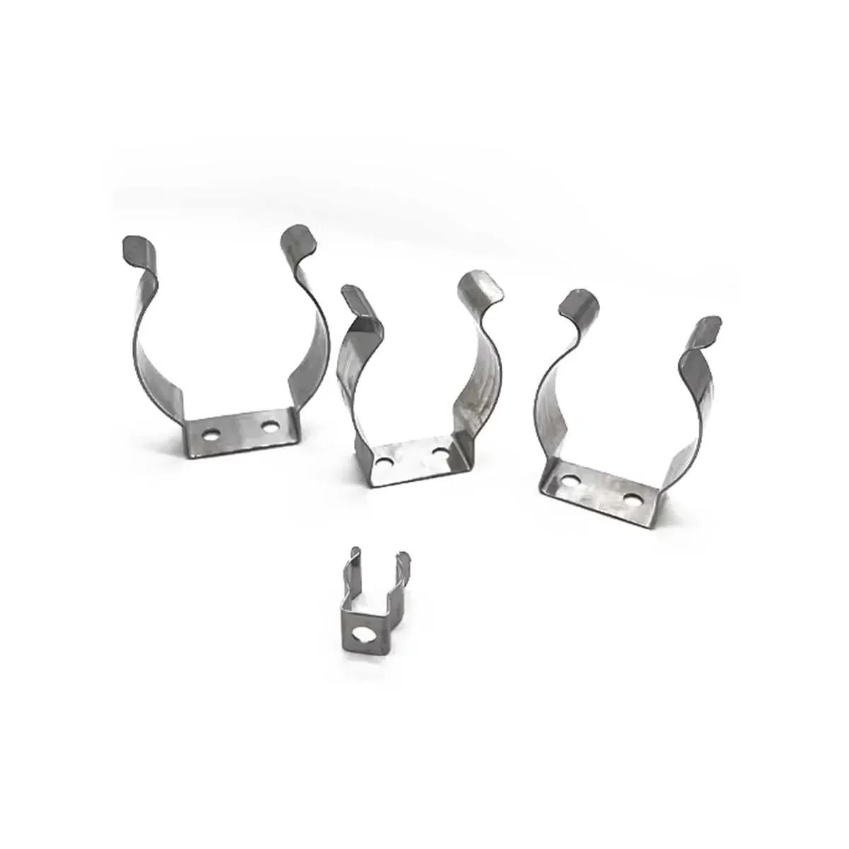 

U-Shaped Elastic Opening Pipe Clamp, Spring Steel Pipe Clamp, Stainless Steel Pipe Clamp, Clamp