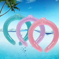 New heat protection and cooling cold-nipping collar, summer cold-nipping collar, refreshing cooling ring, ice neck collar
